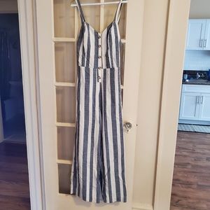 Striped Jumpsuit/Romper